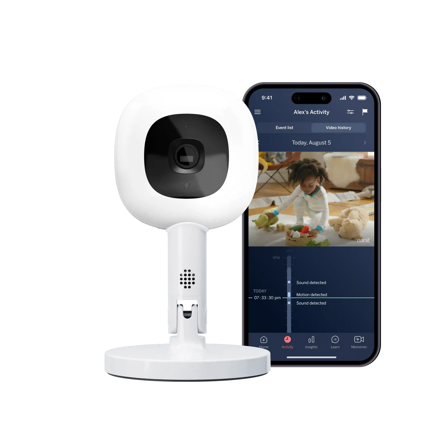 Smart Baby Monitor + Flex Stand